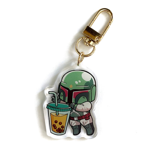 Boba Keychain